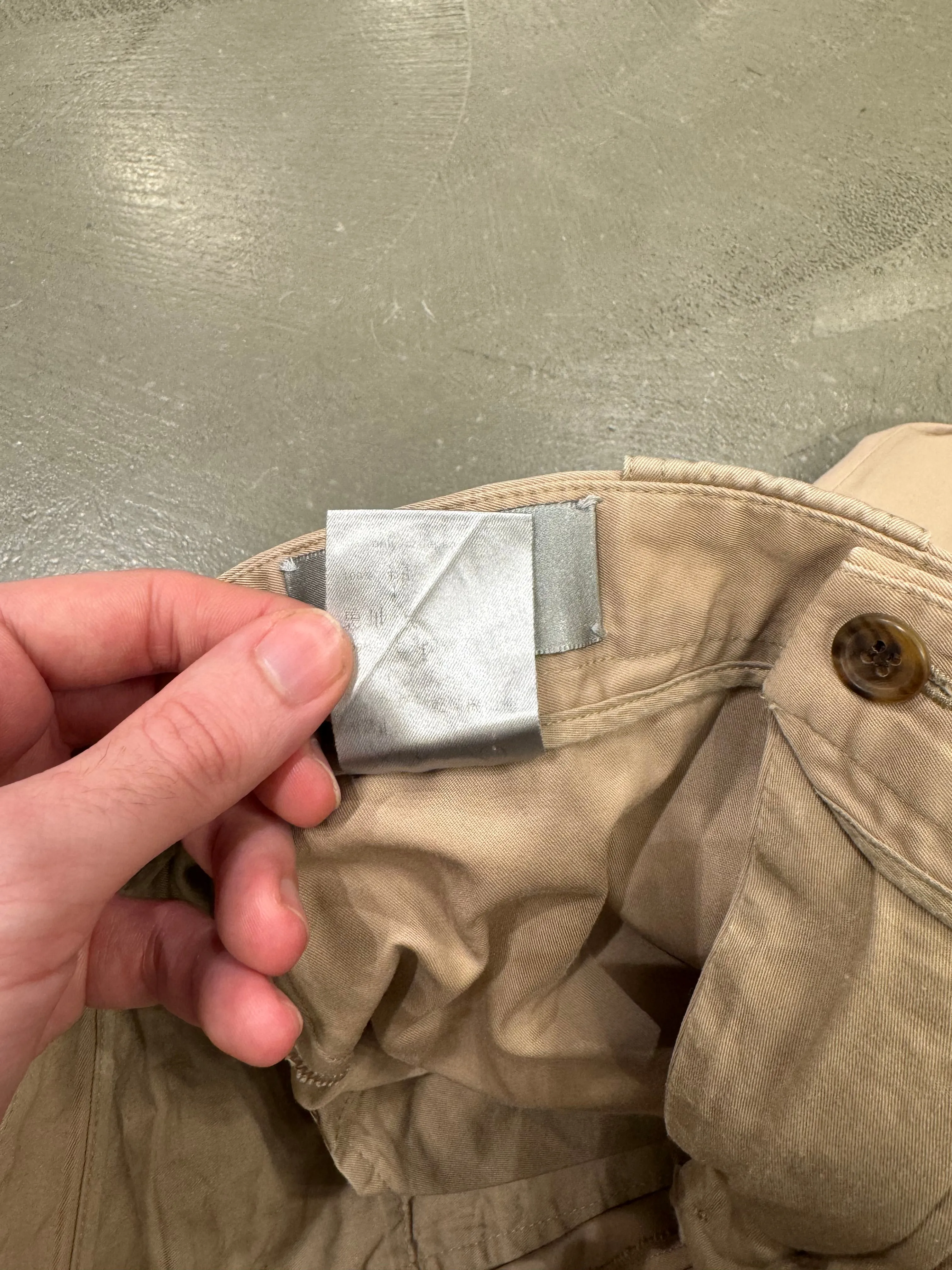 2006 Dior by Hedi Slimane cargo pants