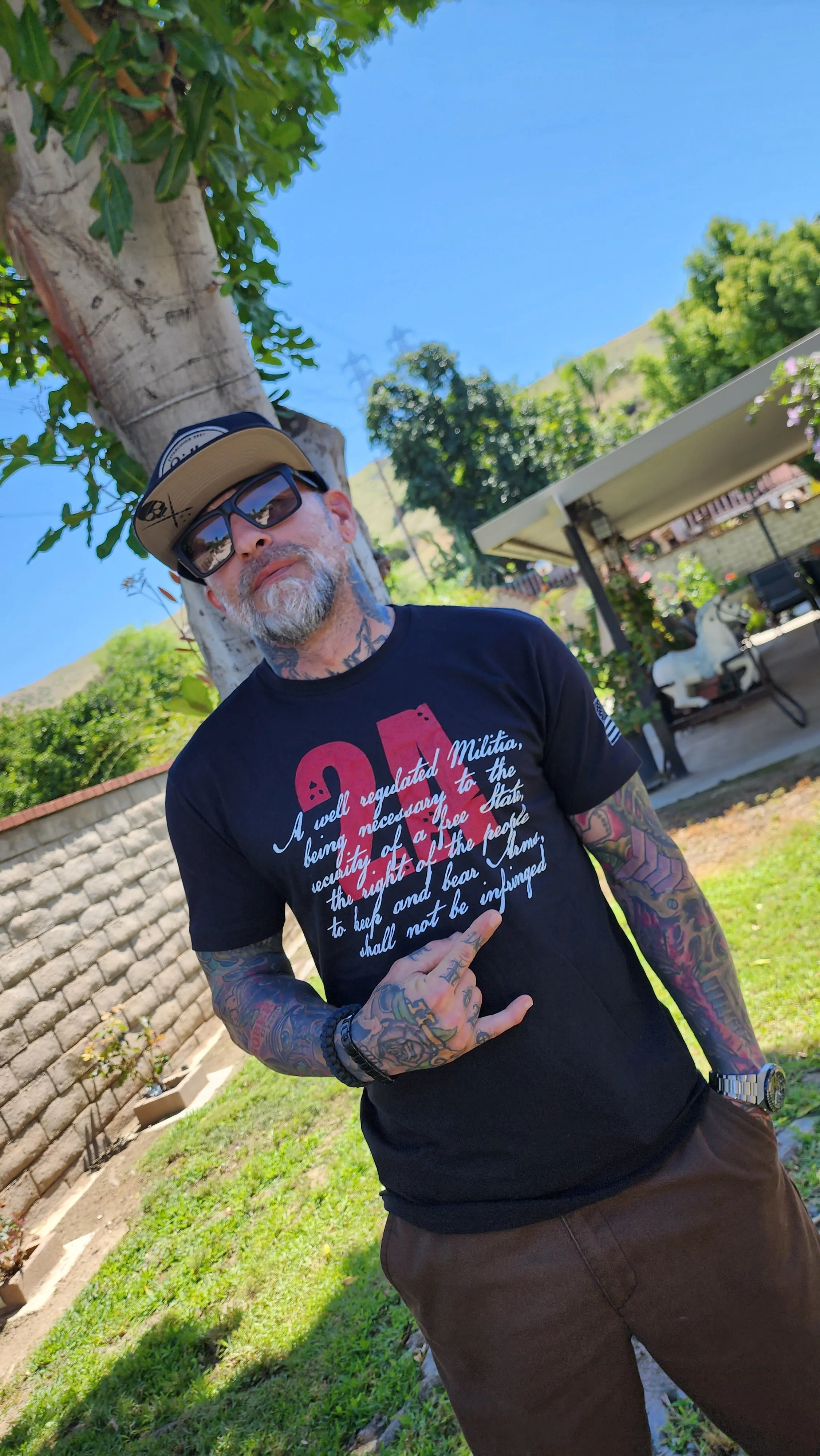 2nd Amendment Crew Neck T-Shirt