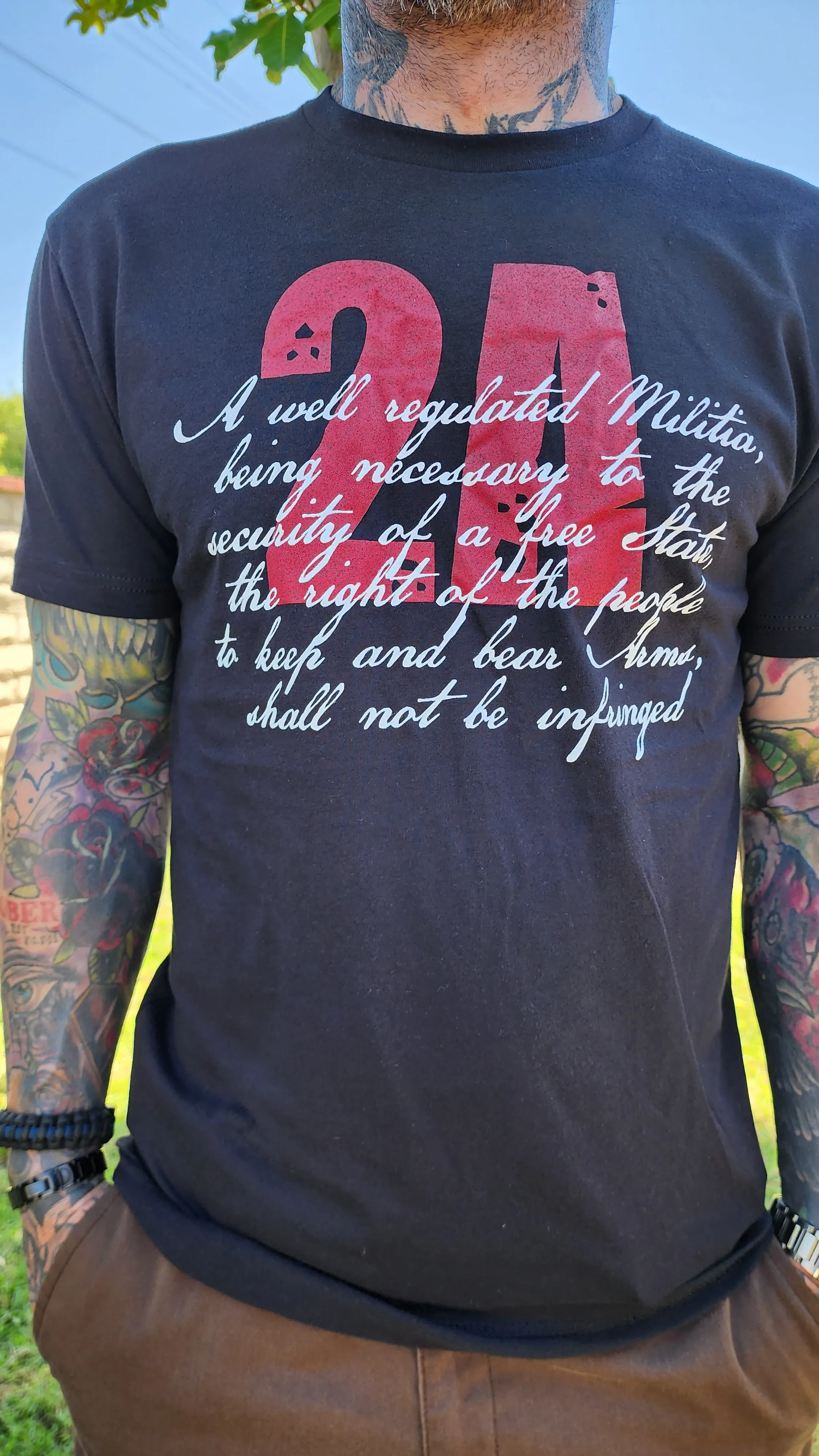 2nd Amendment Crew Neck T-Shirt