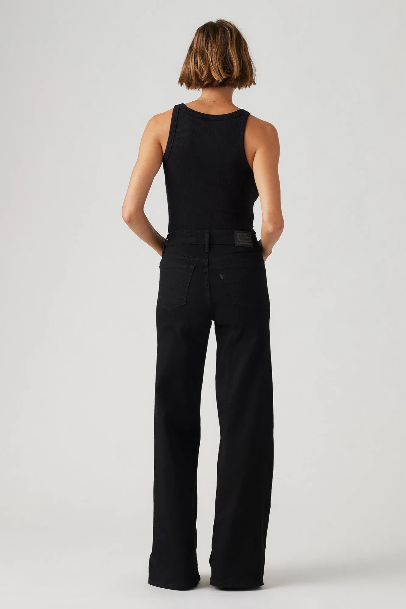 318 Shaping Wide Leg | Soft Black