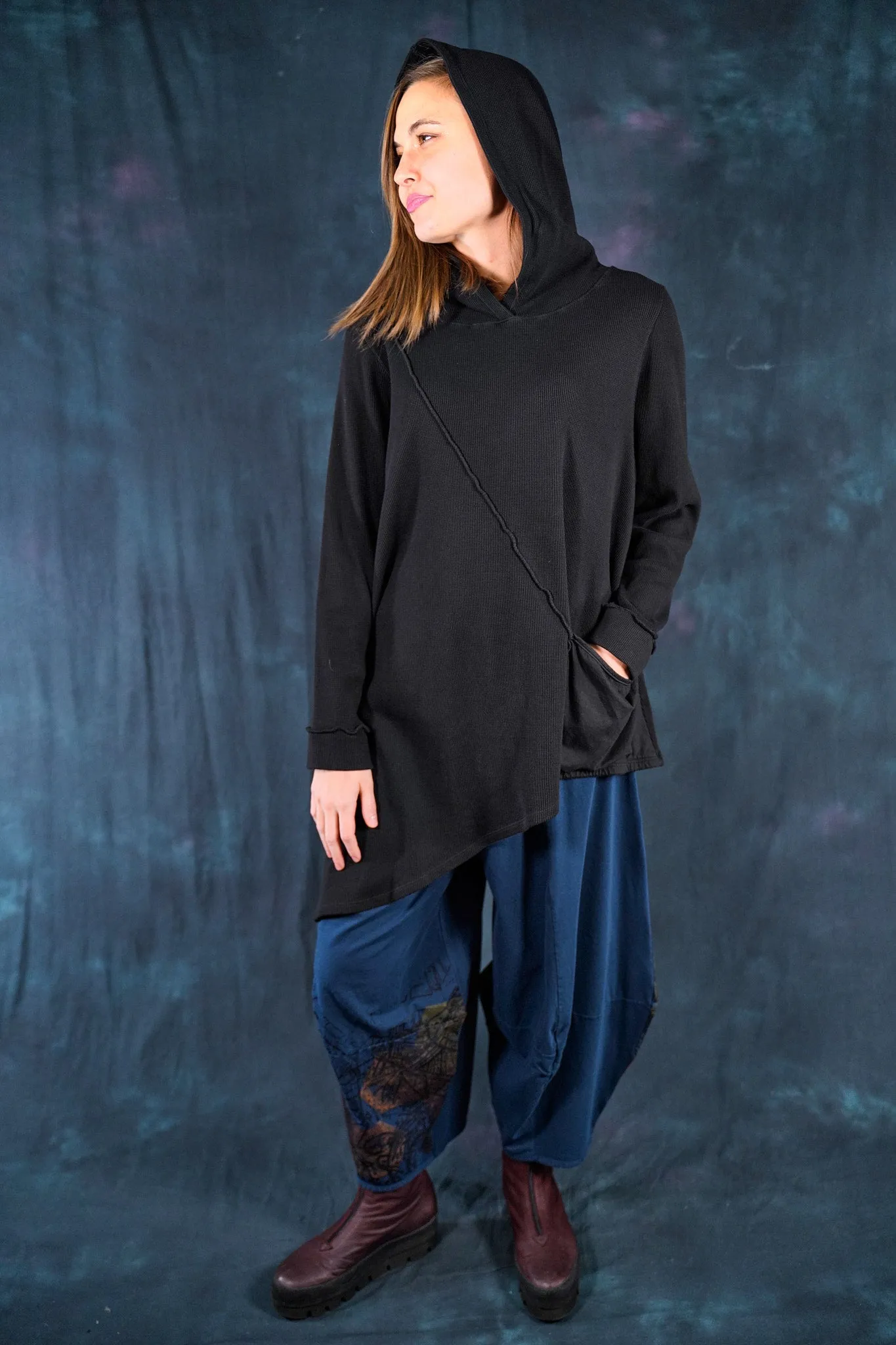 3273 Fold over Four Square Mood Blue-P