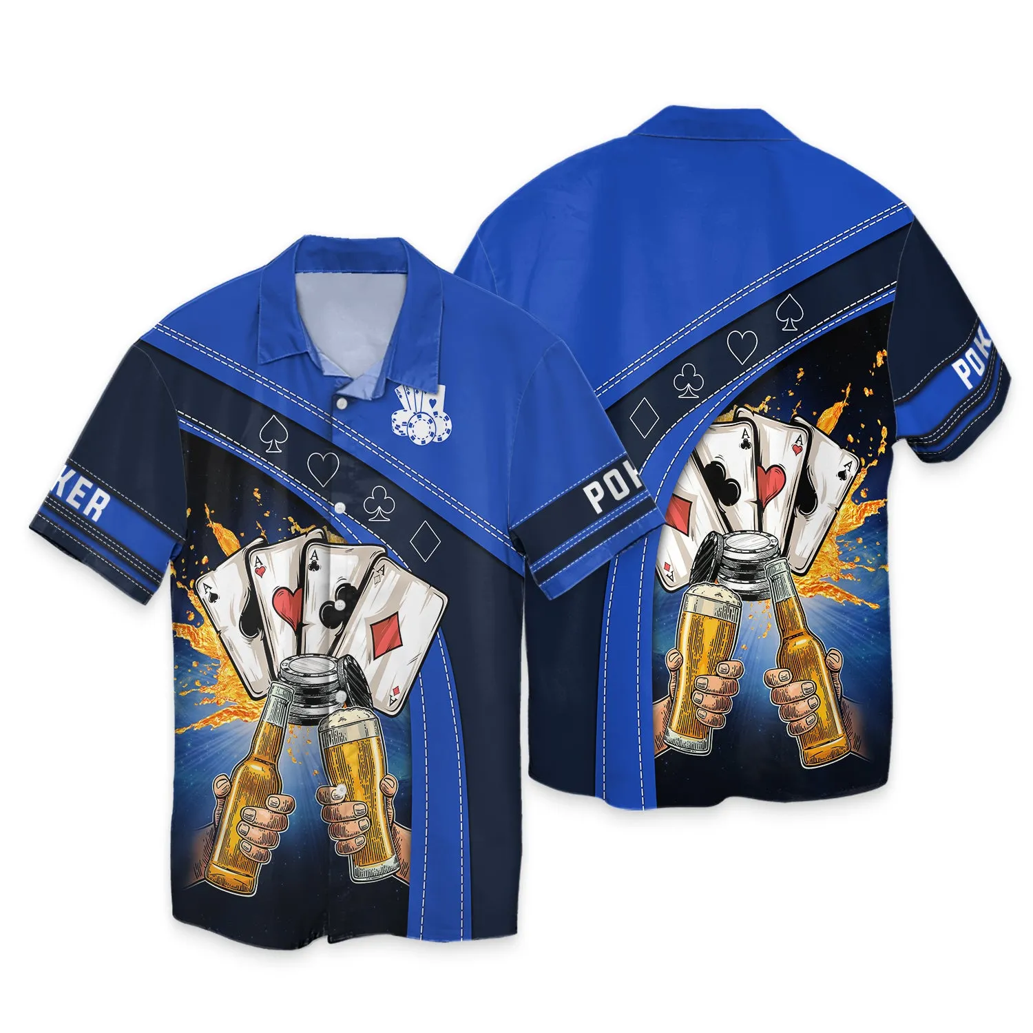 3D Poker Shirt For Him, Women Poker Hoodie, Poker Gift For Dad