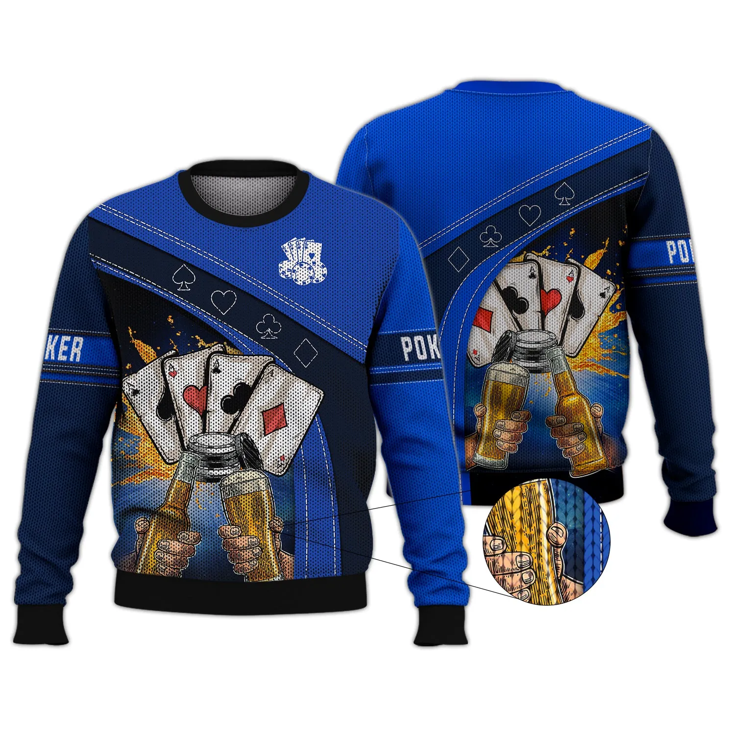3D Poker Shirt For Him, Women Poker Hoodie, Poker Gift For Dad