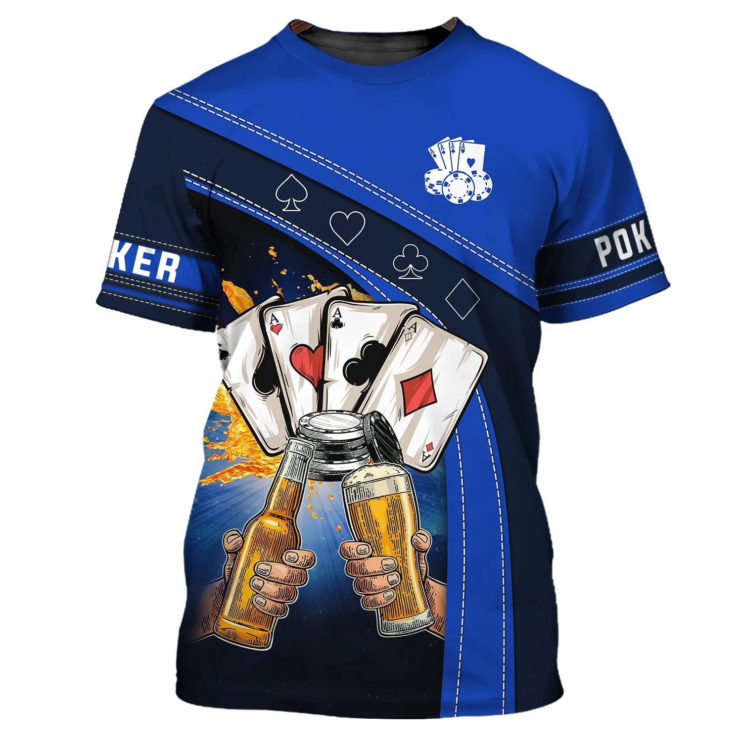 3D Poker Shirt For Him, Women Poker Hoodie, Poker Gift For Dad