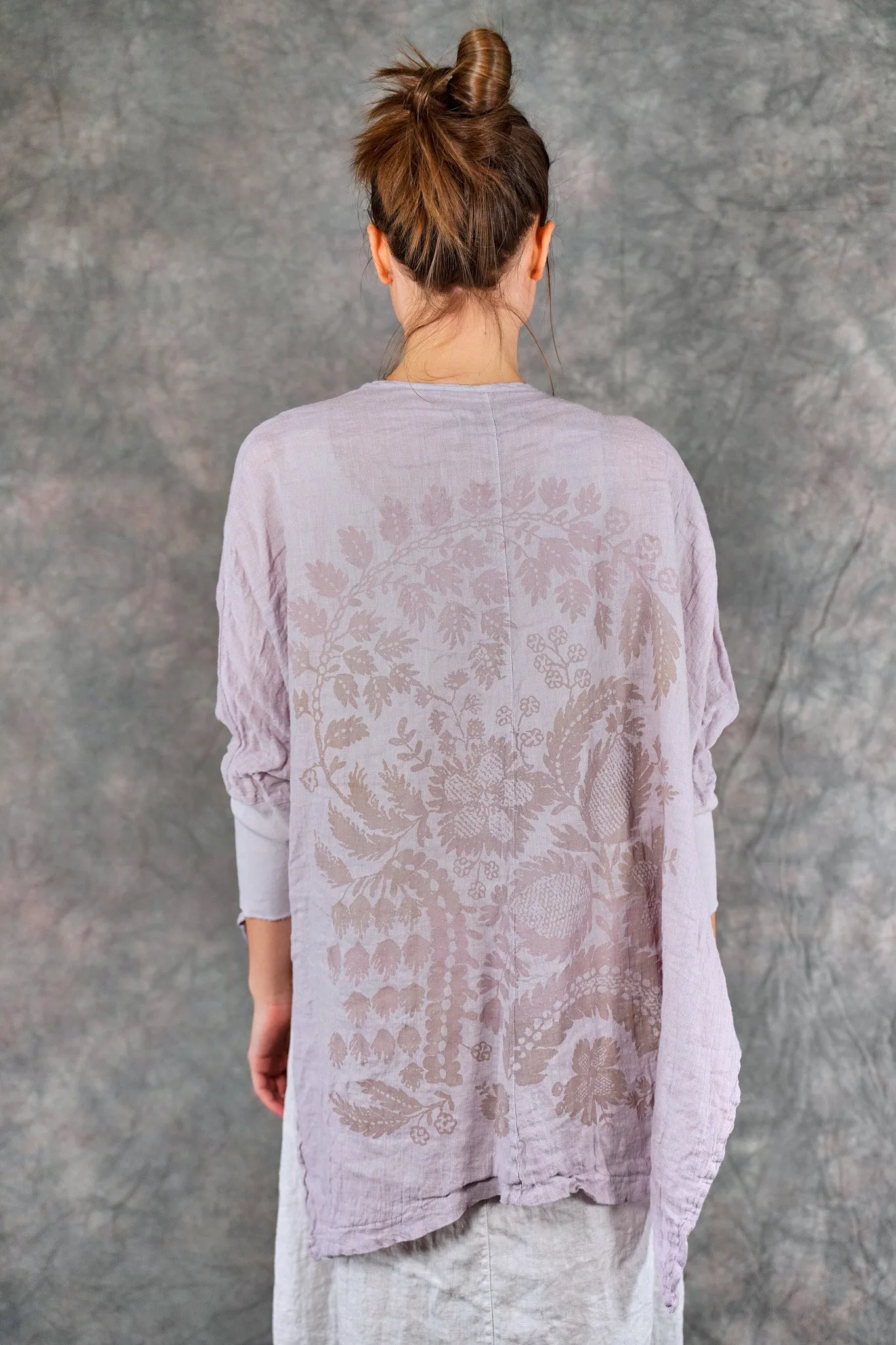 5253 Crinkle Cardi Rose Quartz-P