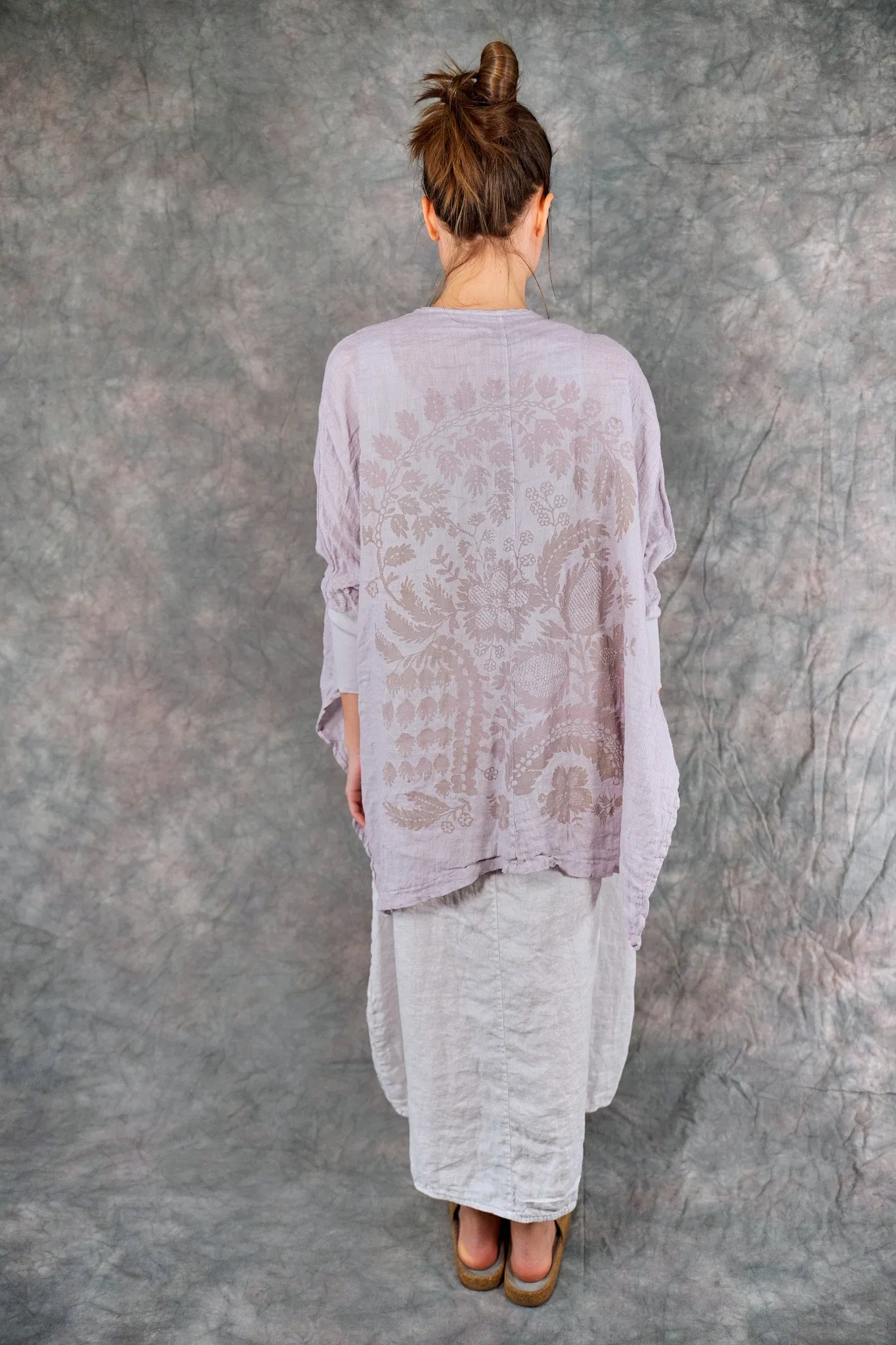 5253 Crinkle Cardi Rose Quartz-P