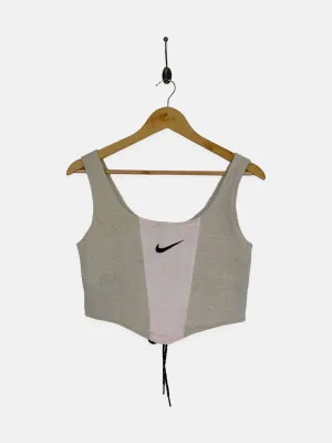 90's Reworked Nike Embroidered Vintage Corset Size 8