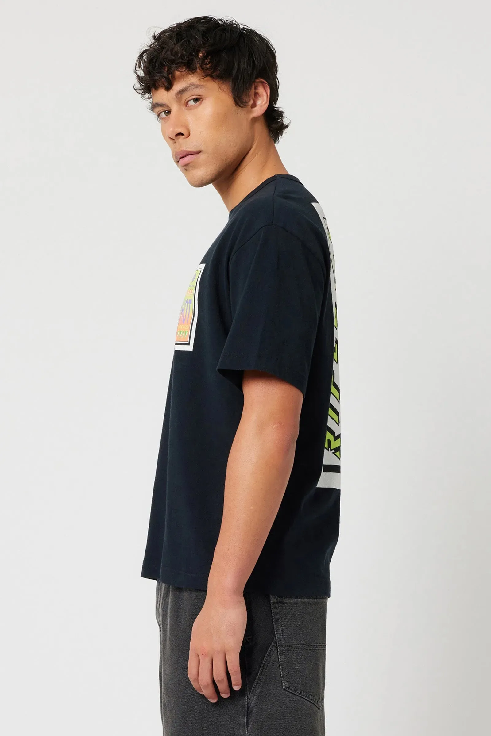 Abrand X Ripcurl Collab Hot Locals Tee - Black