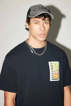 Abrand X Ripcurl Collab Hot Locals Tee - Black
