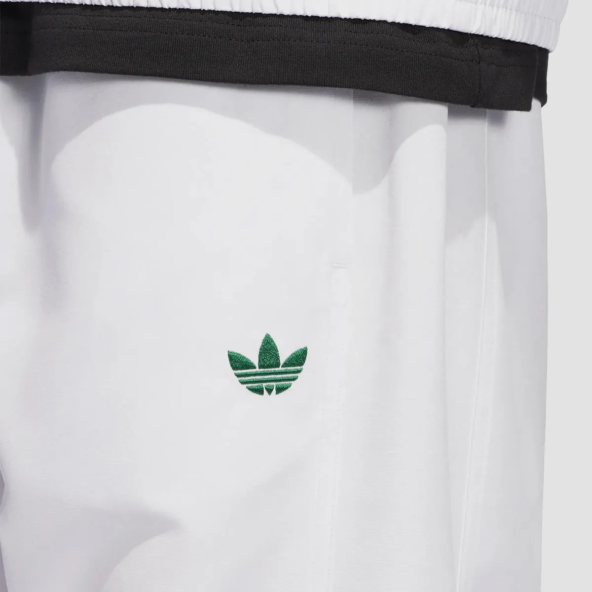 adidas Skateboarding Gatsele Track Pants (Gender Neutral) Crystal White/Dark Green