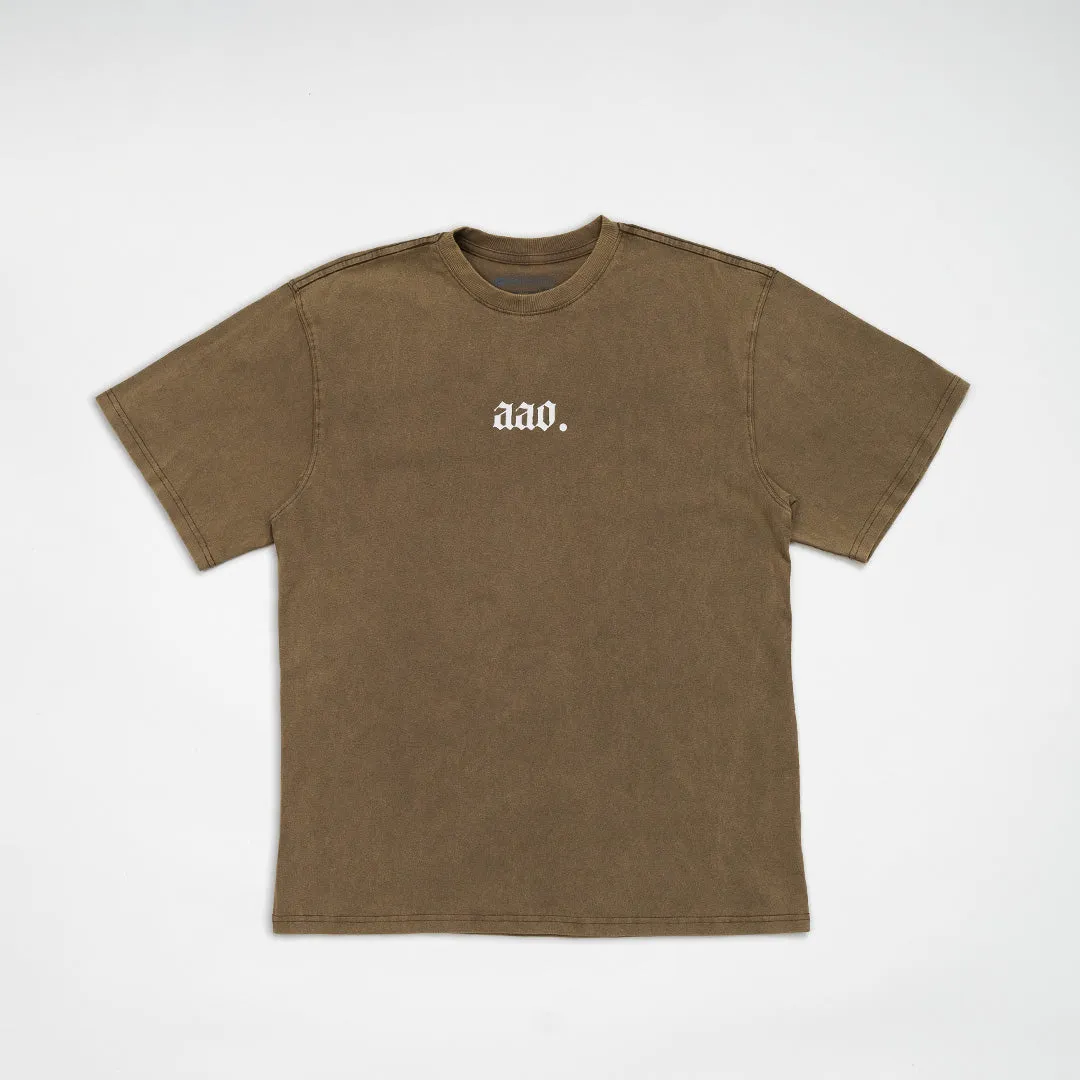Against All Odds Oversized Tee - Vintage Olive