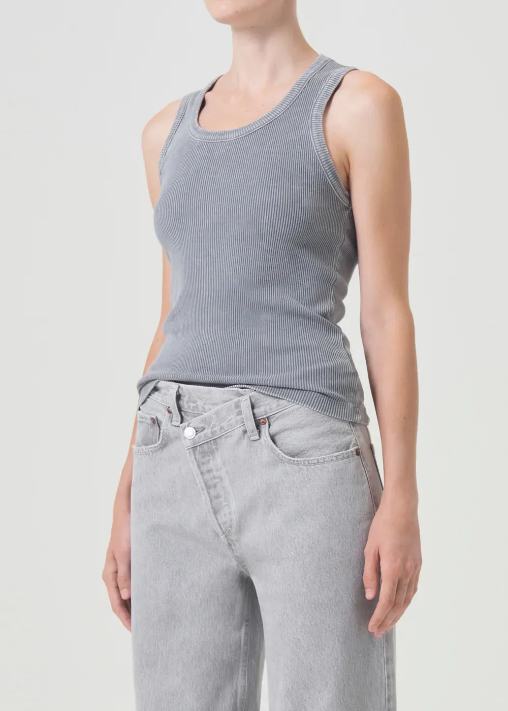 AGOLDE Poppy Scoop Neck Tank
