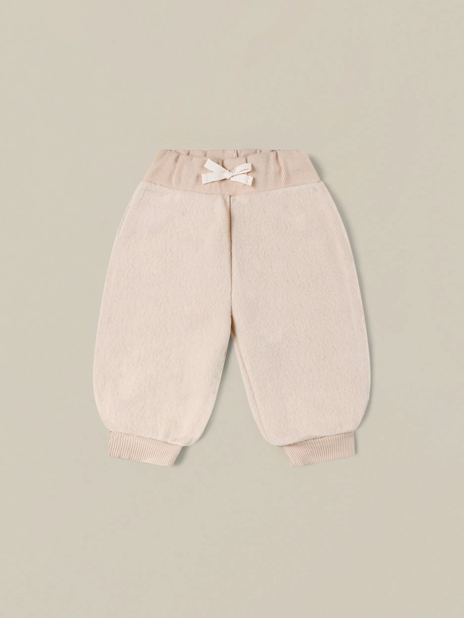 Almond Fleece Sweatpants
