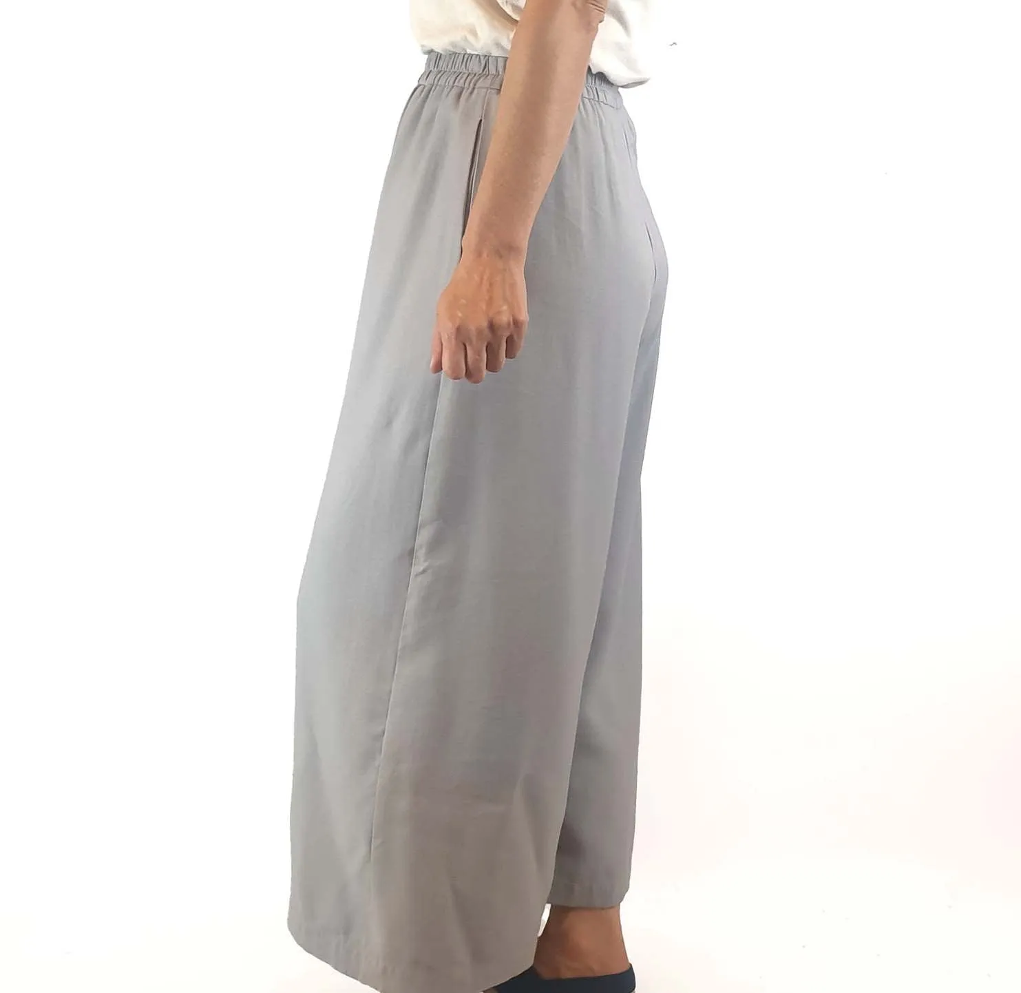 Alpha 60 blue-grey wide leg pants size XS