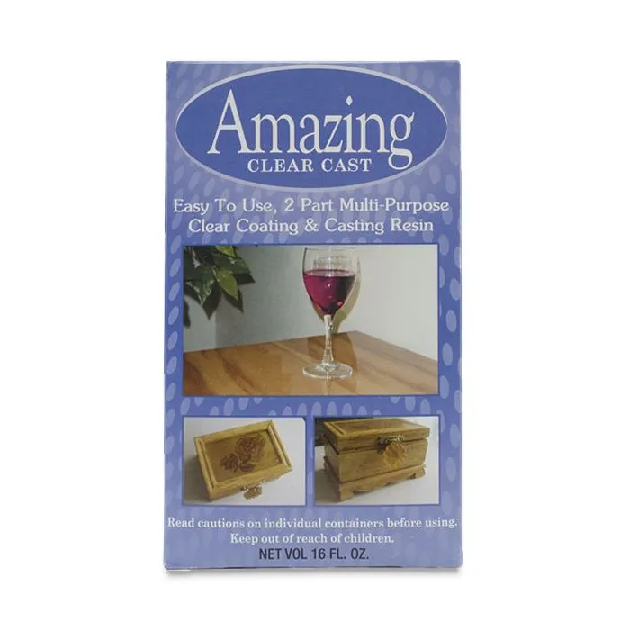 Amazing Clear Cast Epoxy 8oz kit (16oz total)