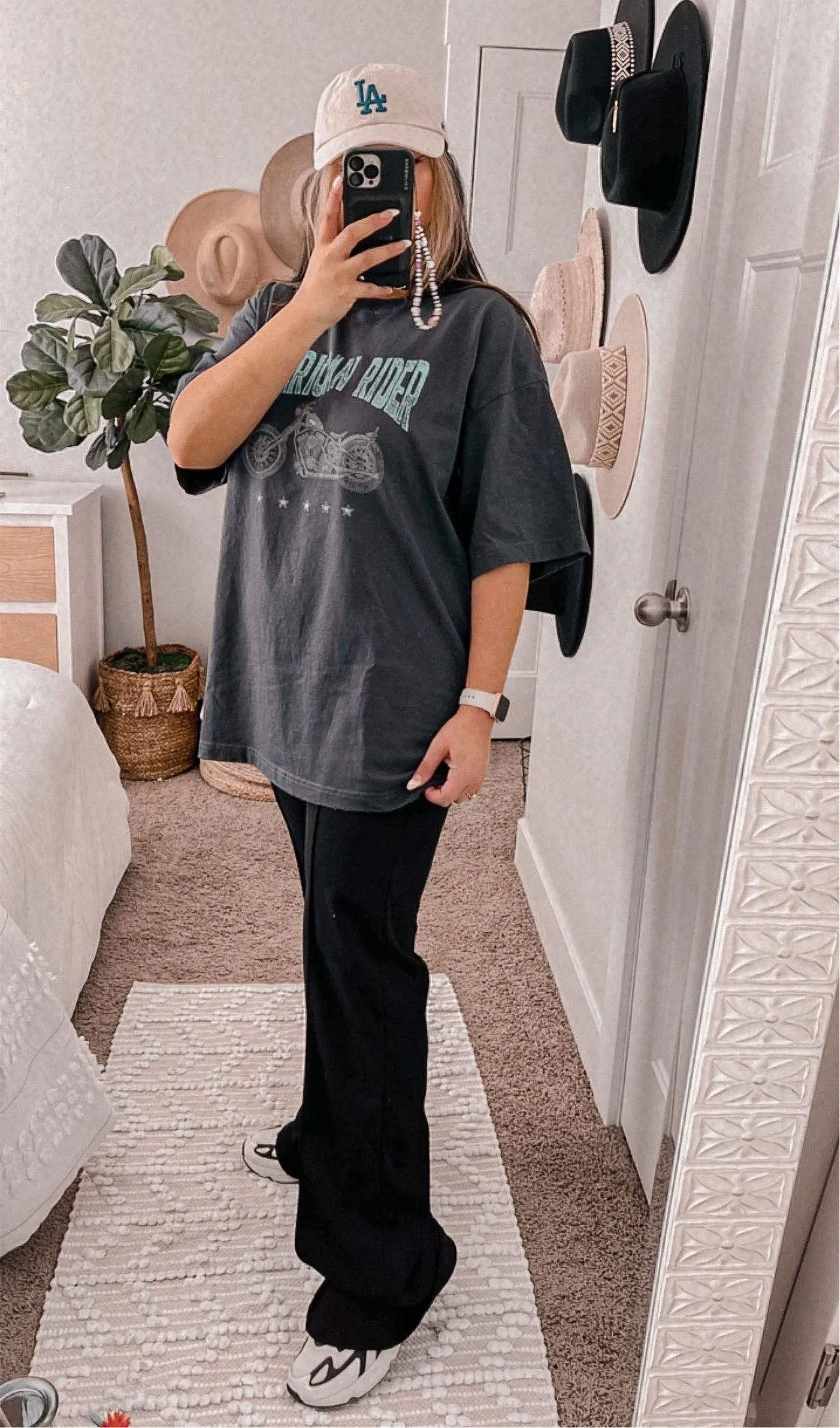 AMERICAN RIDER oversized graphic tee