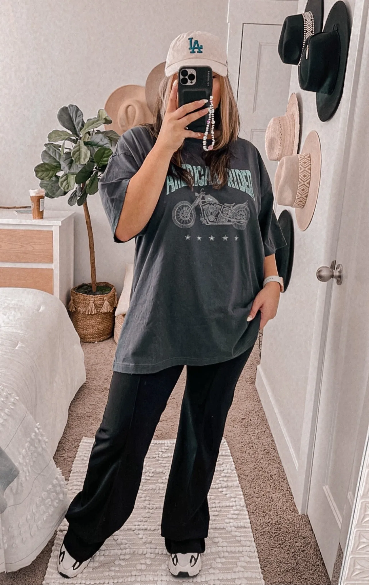 AMERICAN RIDER oversized graphic tee