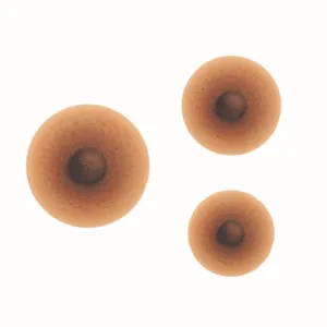 Amoena Adhesive Nipples  - Tawny 139