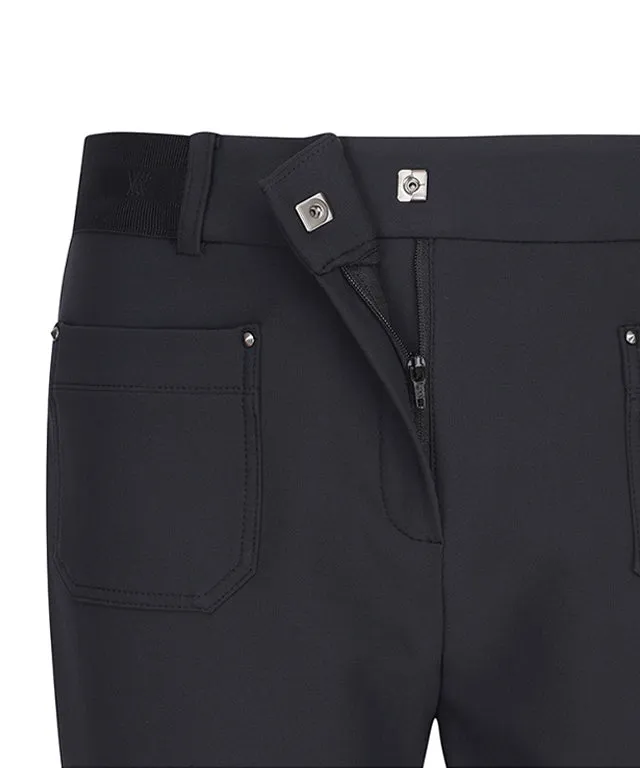 ANEW Golf: Women Thin Fleece Basic L/PT - Black
