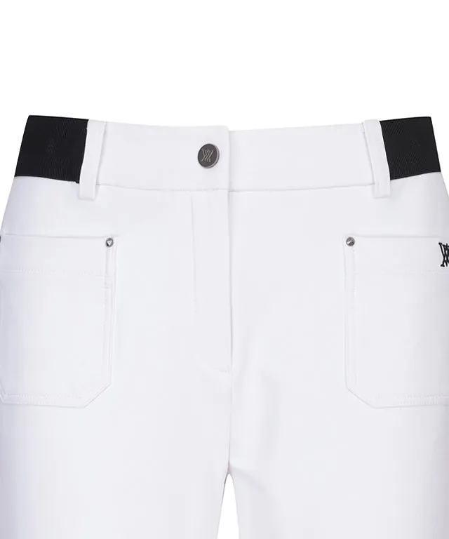 ANEW Golf: Women Thin Fleece Basic L/PT - Off White