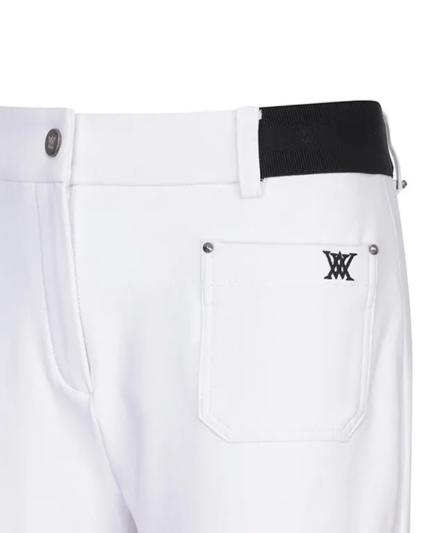 ANEW Golf: Women Thin Fleece Basic L/PT - Off White