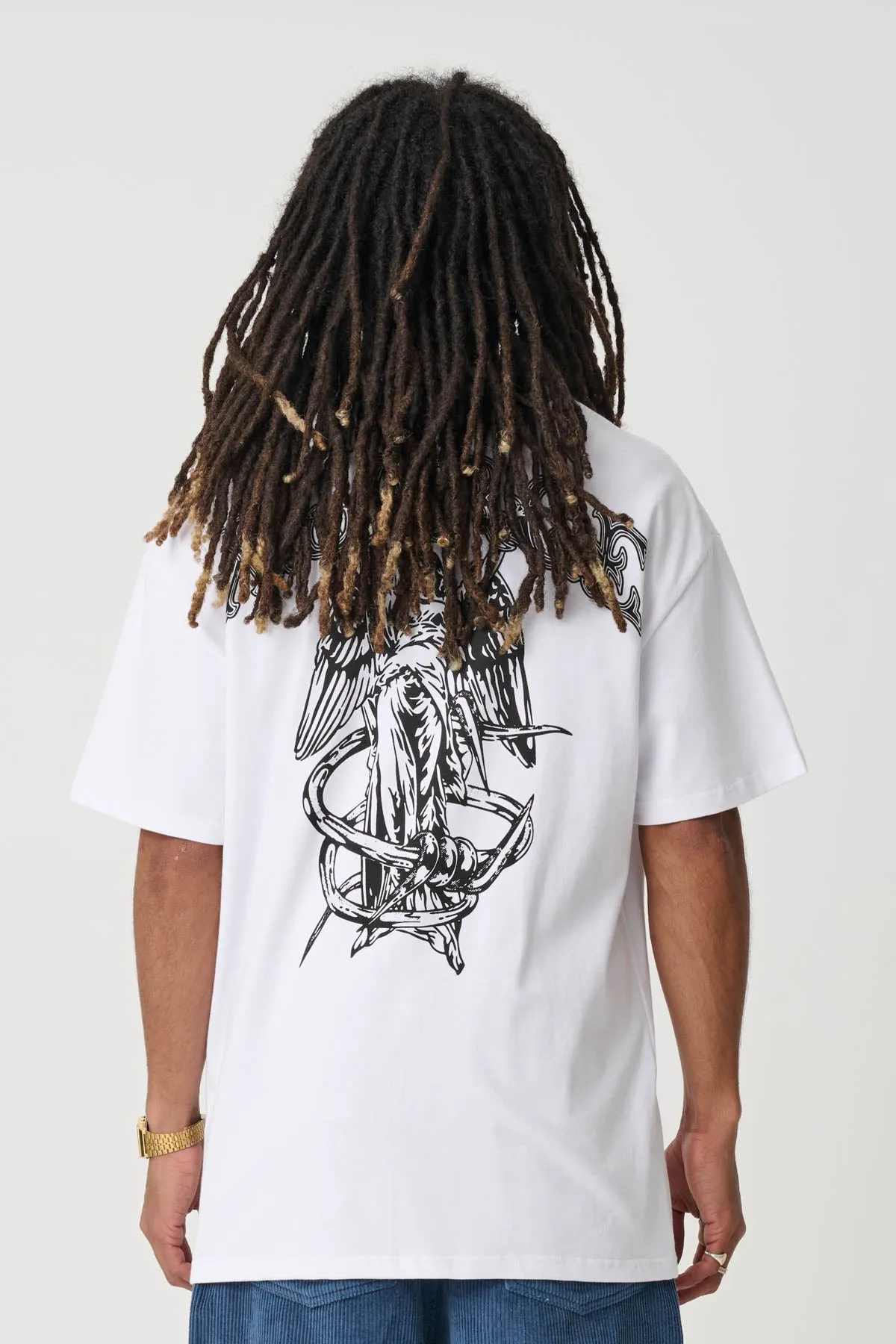 ANGEL TEE - SOLID WHITE