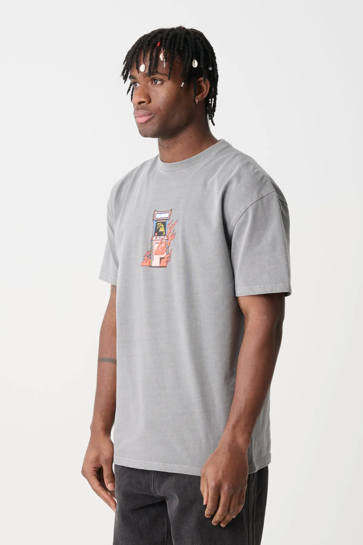 ARCADE TEE - PIGMENT GREY