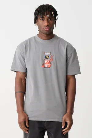 ARCADE TEE - PIGMENT GREY