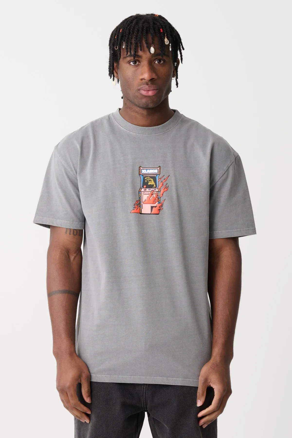 ARCADE TEE - PIGMENT GREY