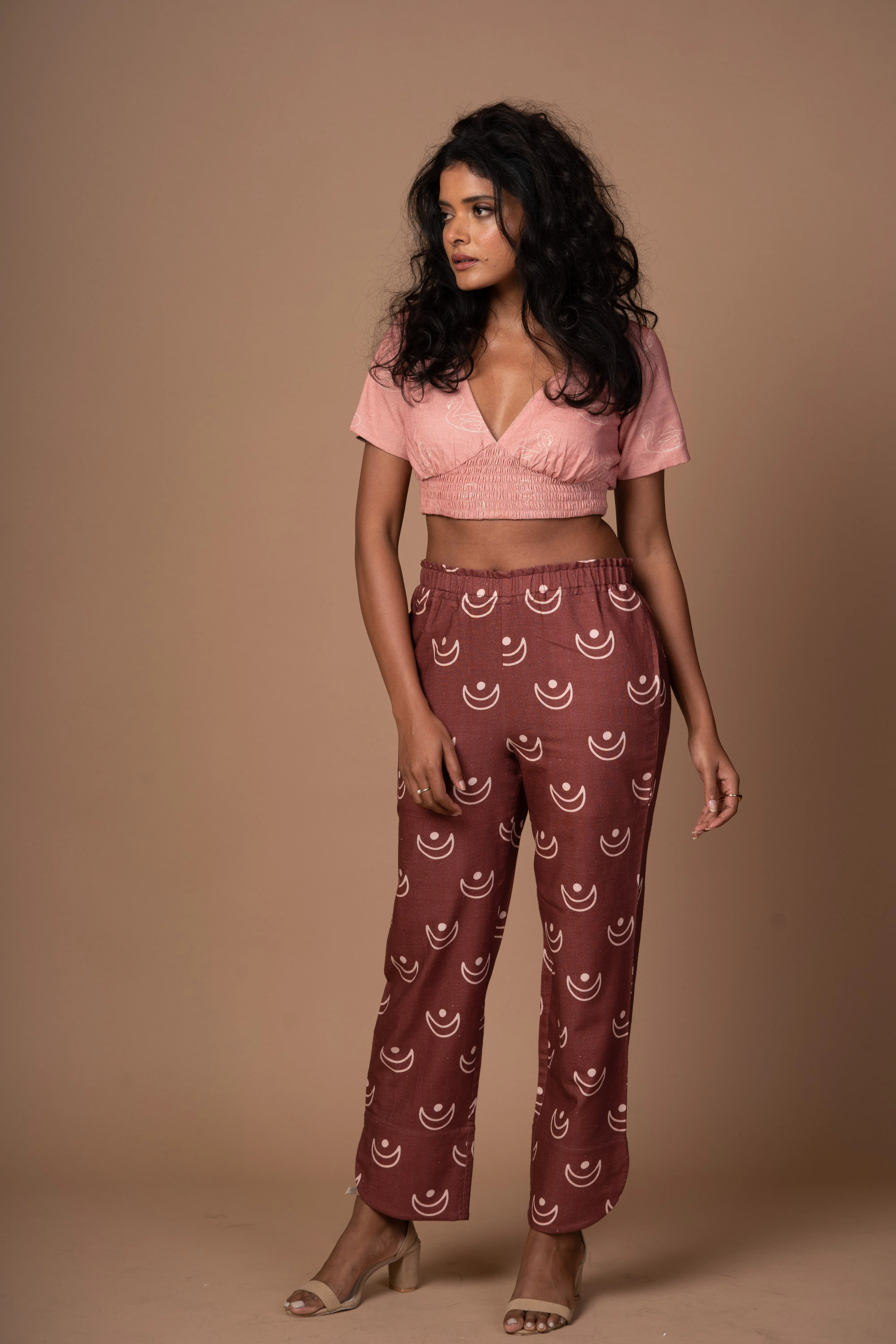Archway Pants in Iron and Steel Pattern