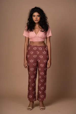 Archway Pants in Iron and Steel Pattern