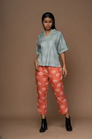 Archway Pants in See the Sea Pattern