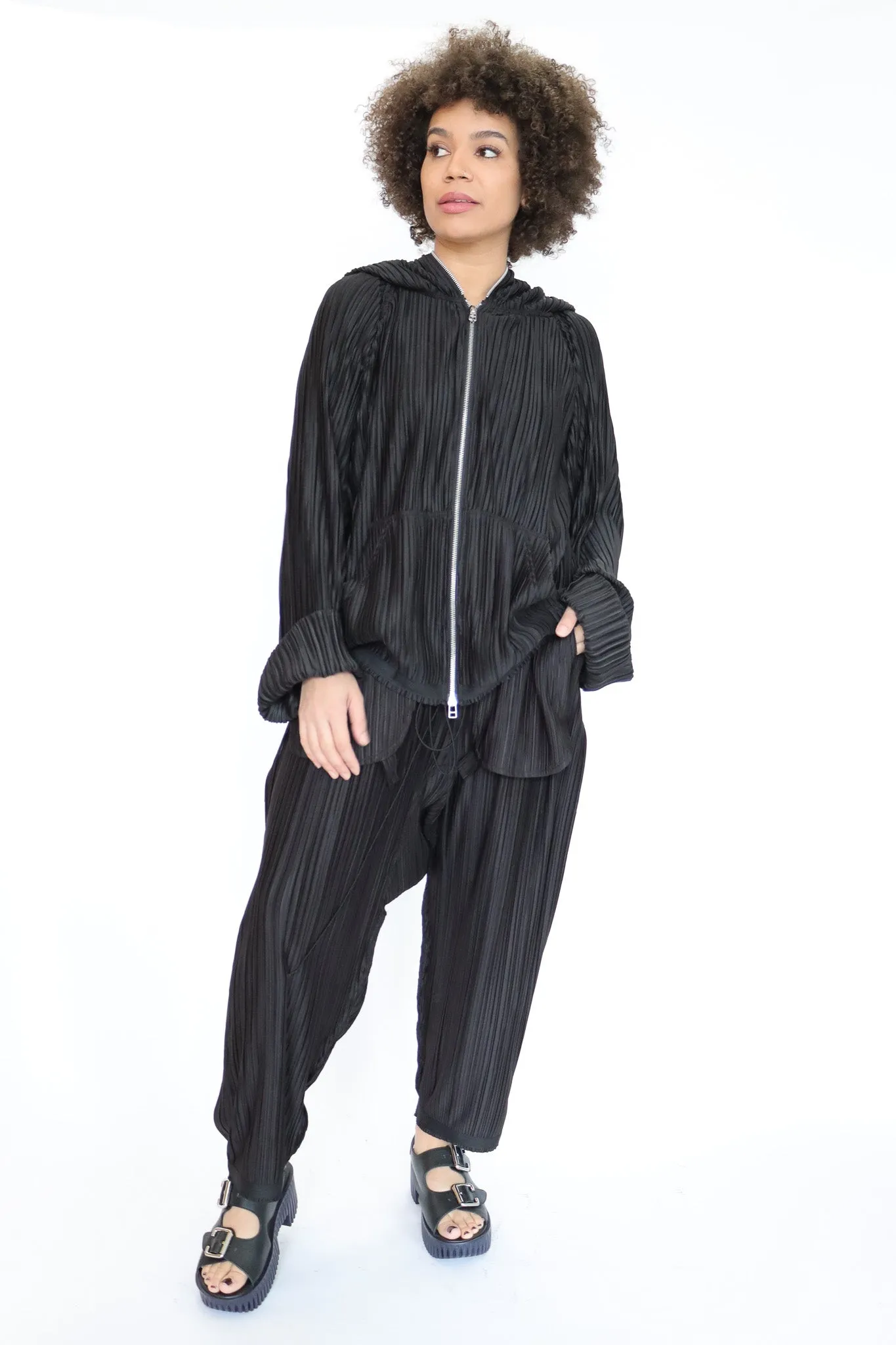 asparagus_ SS-25-PT-11 Pleated Pants