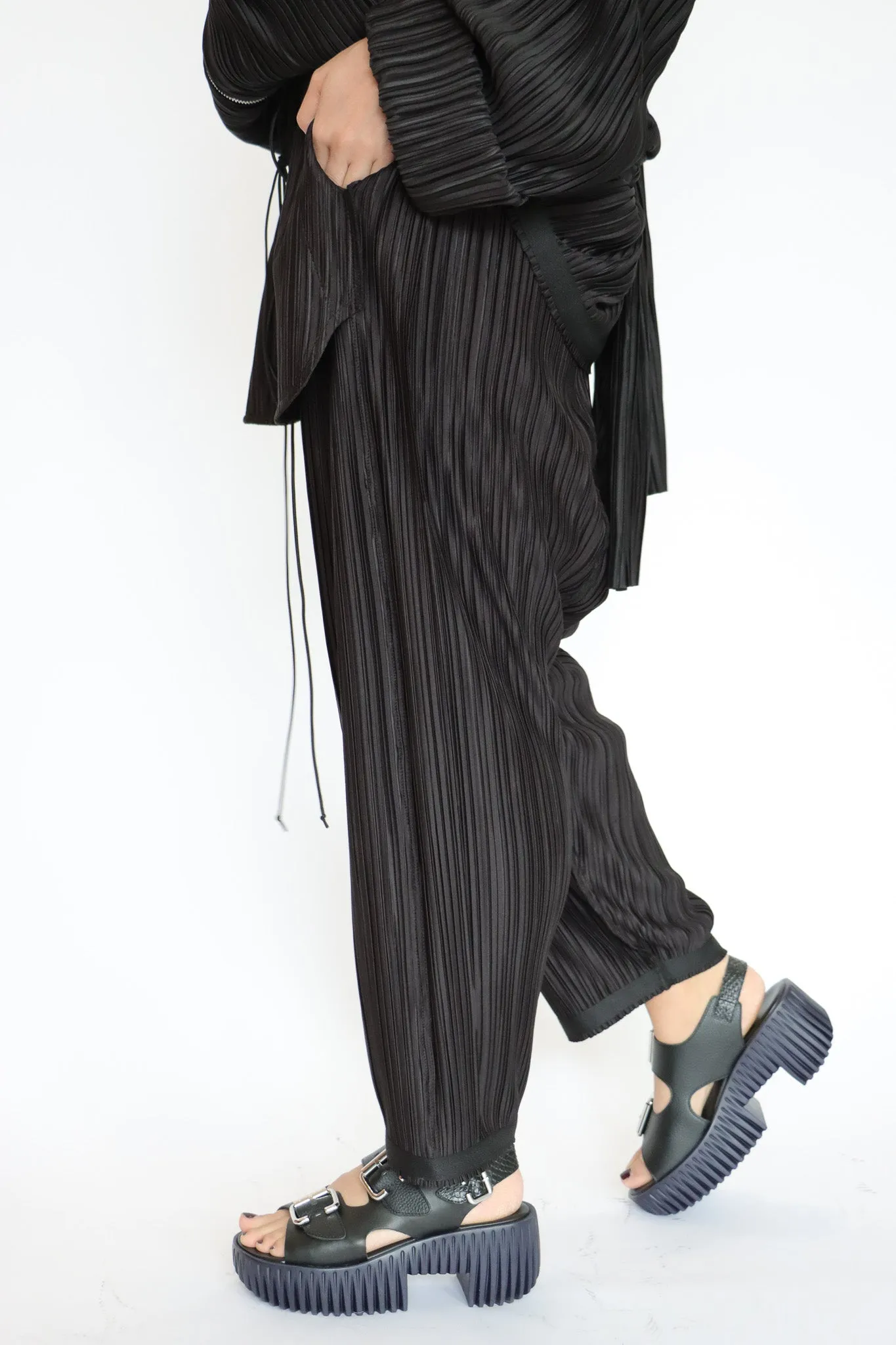 asparagus_ SS-25-PT-11 Pleated Pants