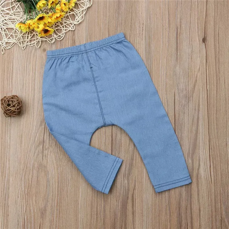 Baby Pants Fashion Baby Boy Girl Denim Pants