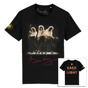 Back To The Light Front / Back Print Black | T-Shirt