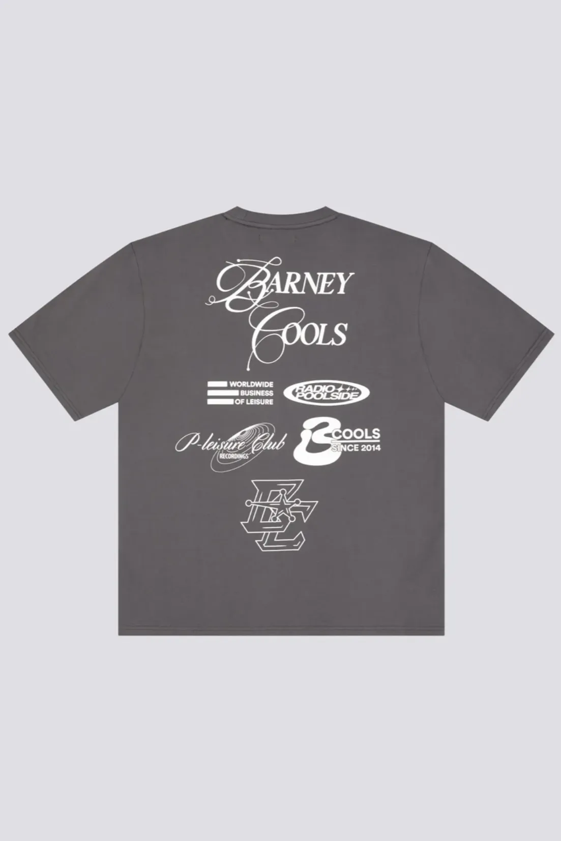 BARNEY COOLS RADIO TEE - WASHED BLACK