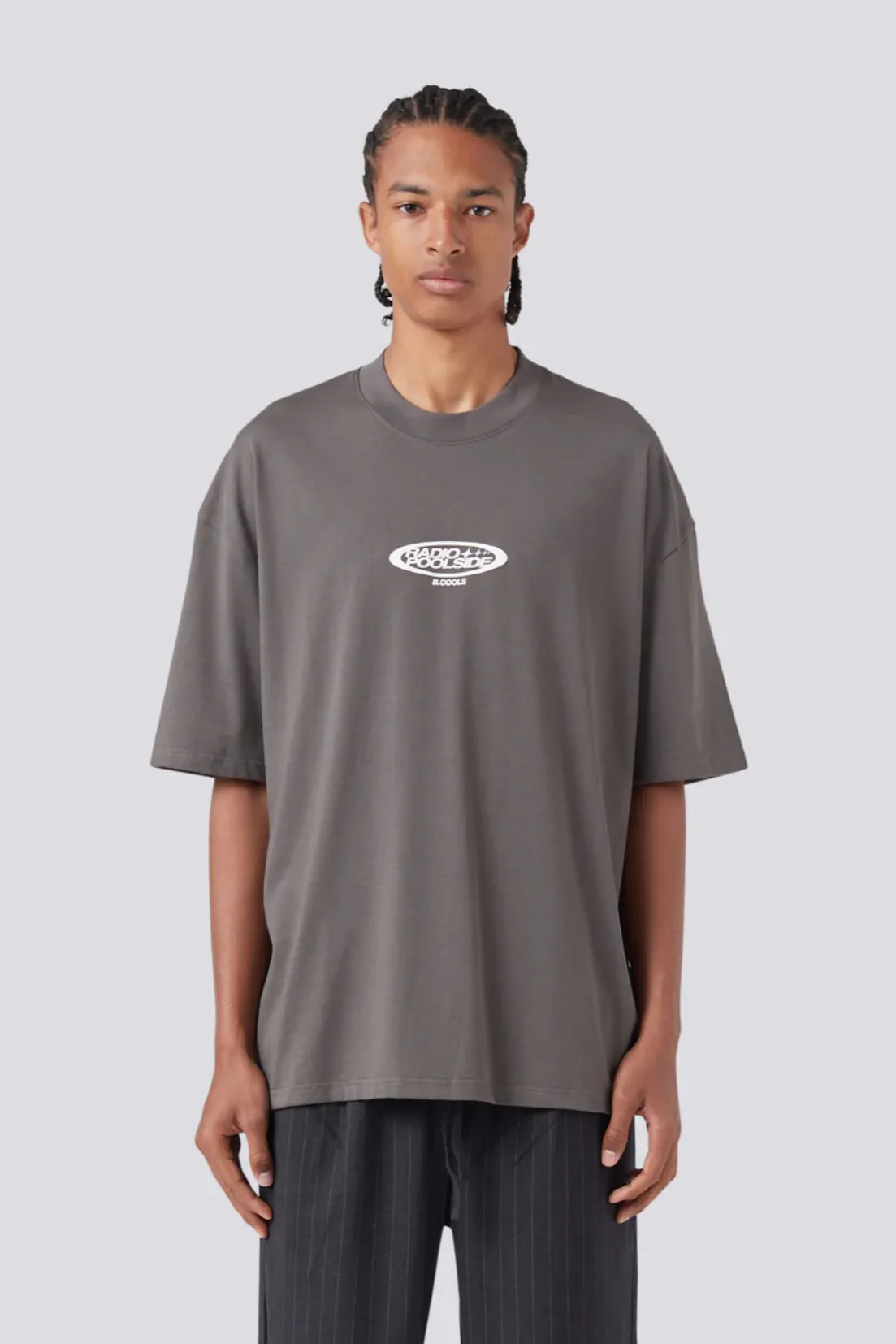 BARNEY COOLS RADIO TEE - WASHED BLACK