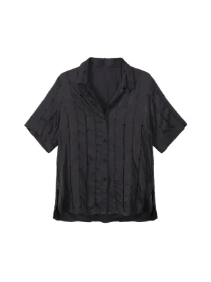 Beaded Button-down Shirt