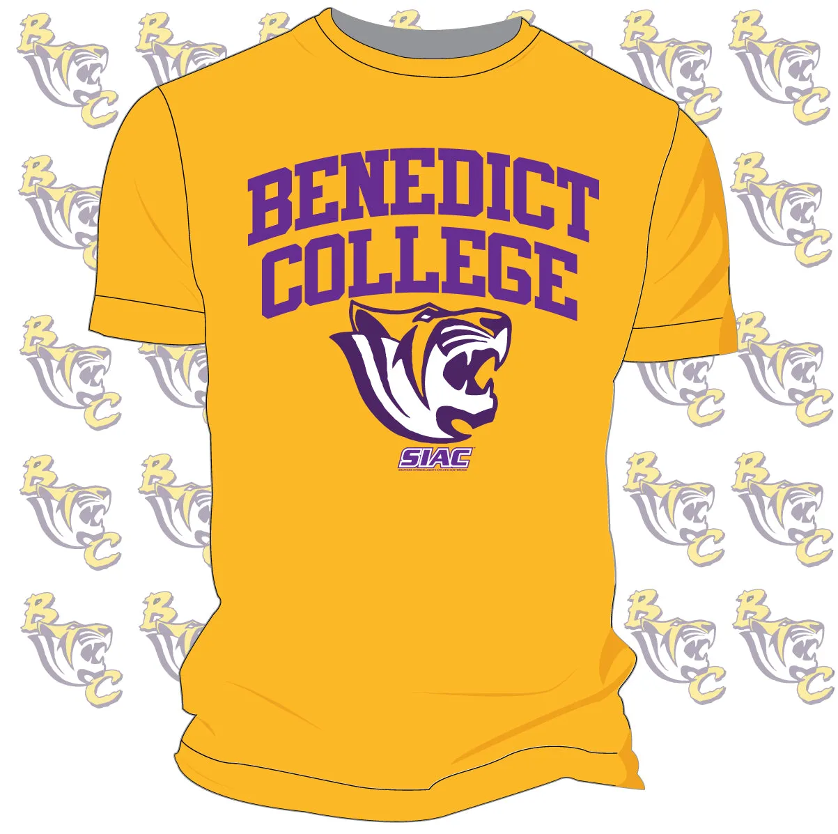 Benedict College  |  ARCH  | Gold  Unisex TEES (**)