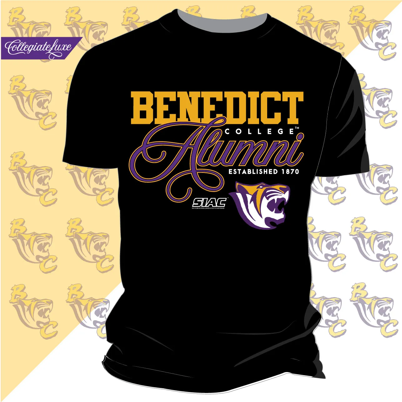 Benedict College  |  FANCY ALUM | Black Unisex Tees (DK)