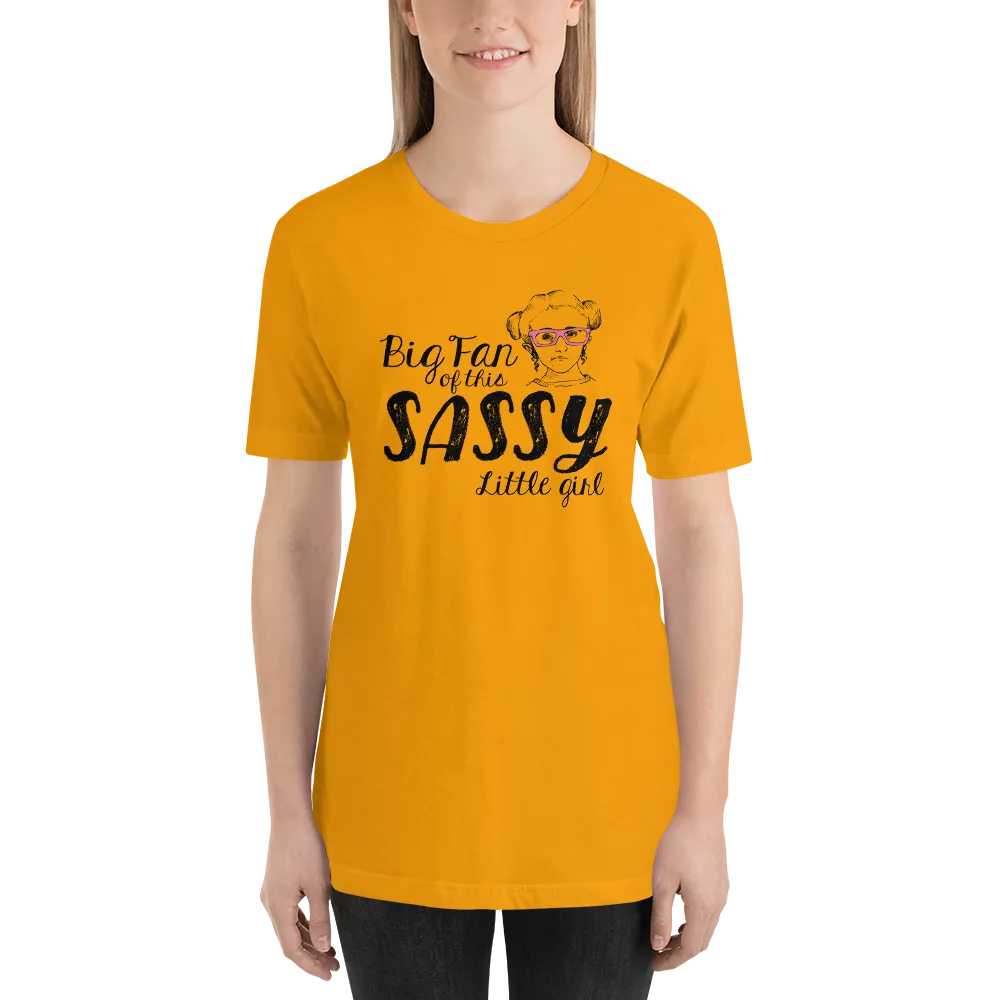 Big Fan of this Sassy Little Girl (Esperanza - Raising Dion) Adult Light Color Shirts