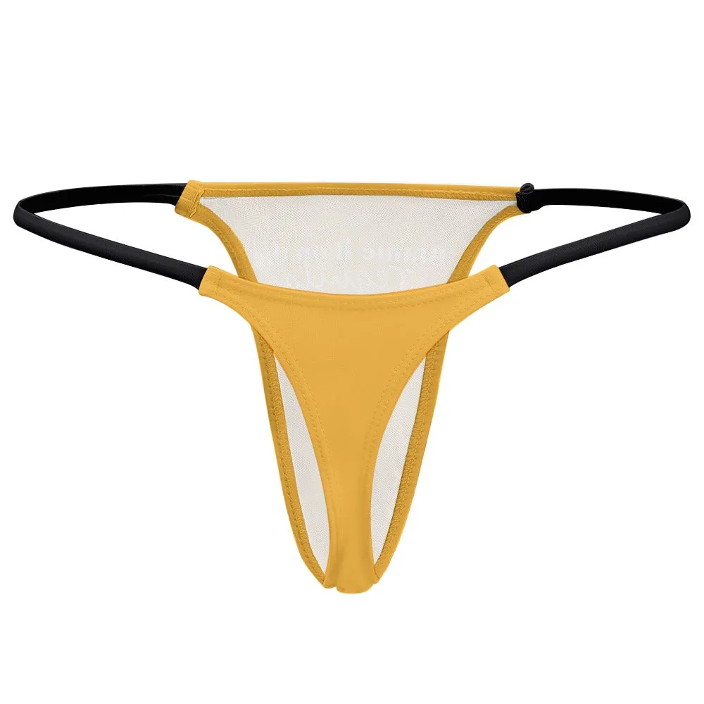 Blame Tequila Thin Thong