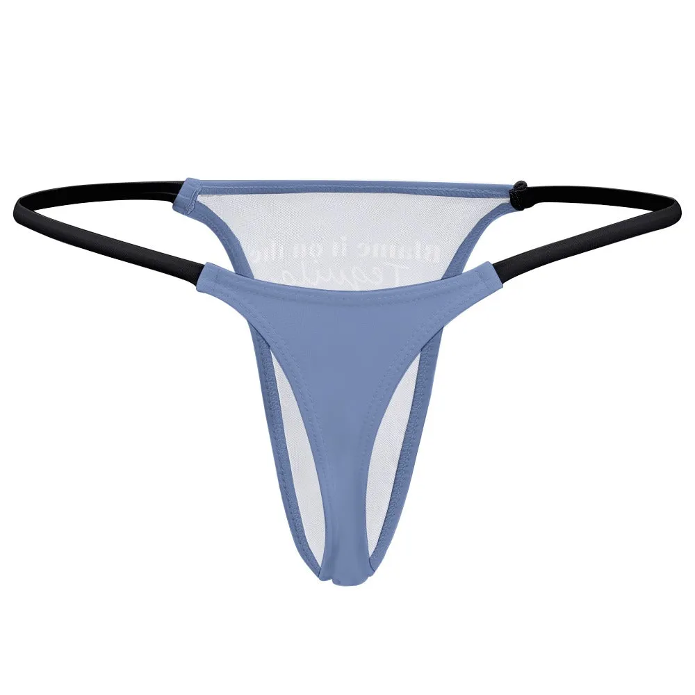 Blame Tequila Thin Thong