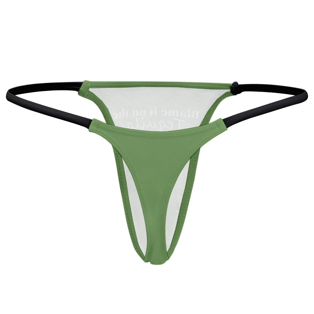 Blame Tequila Thin Thong