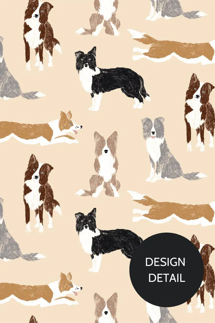 Border Collies - Women's Scrub Top