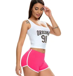 BounceBack High-Waisted Athletic Booty Shorts