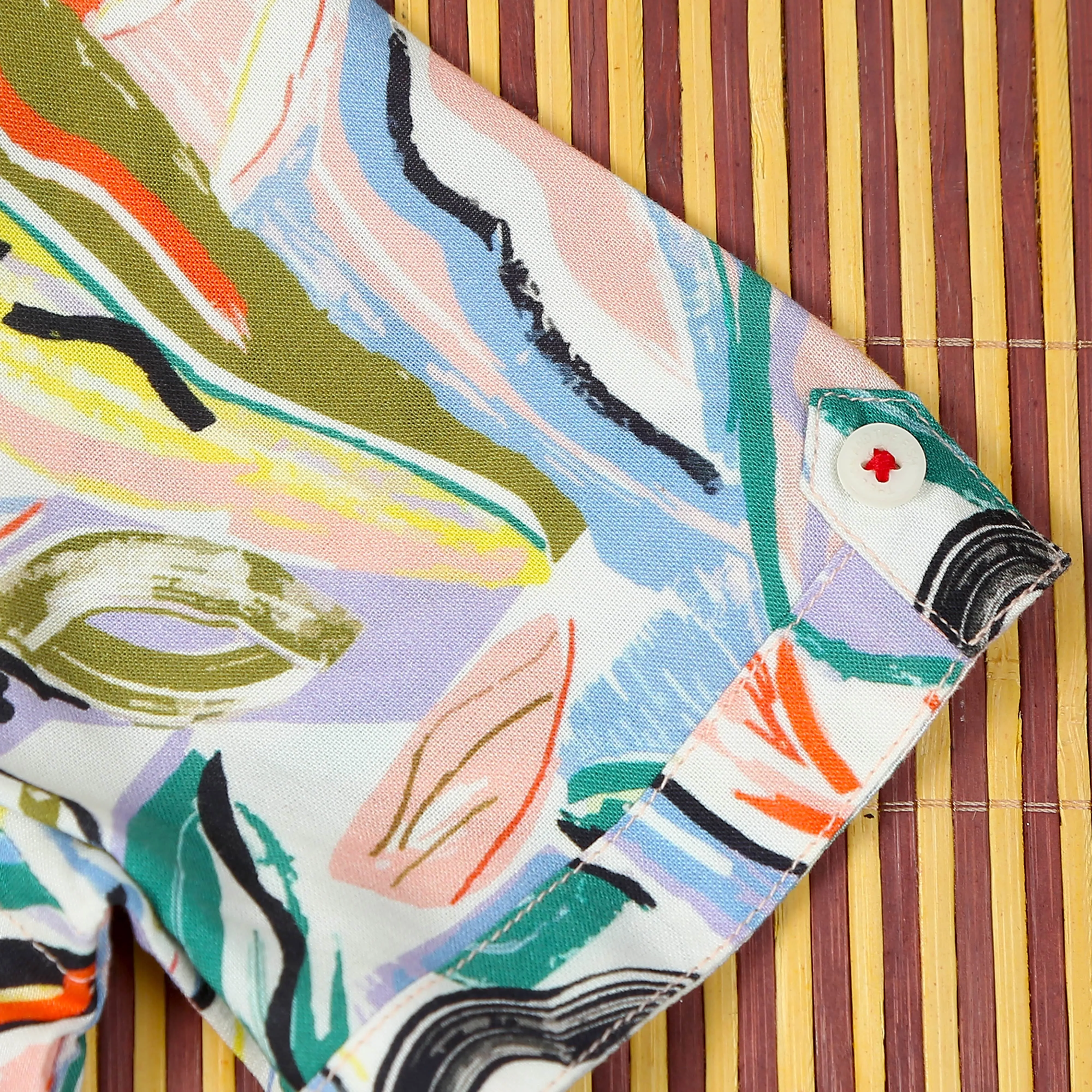 Boys Allorer Azte Printed Shirt Multi Colour