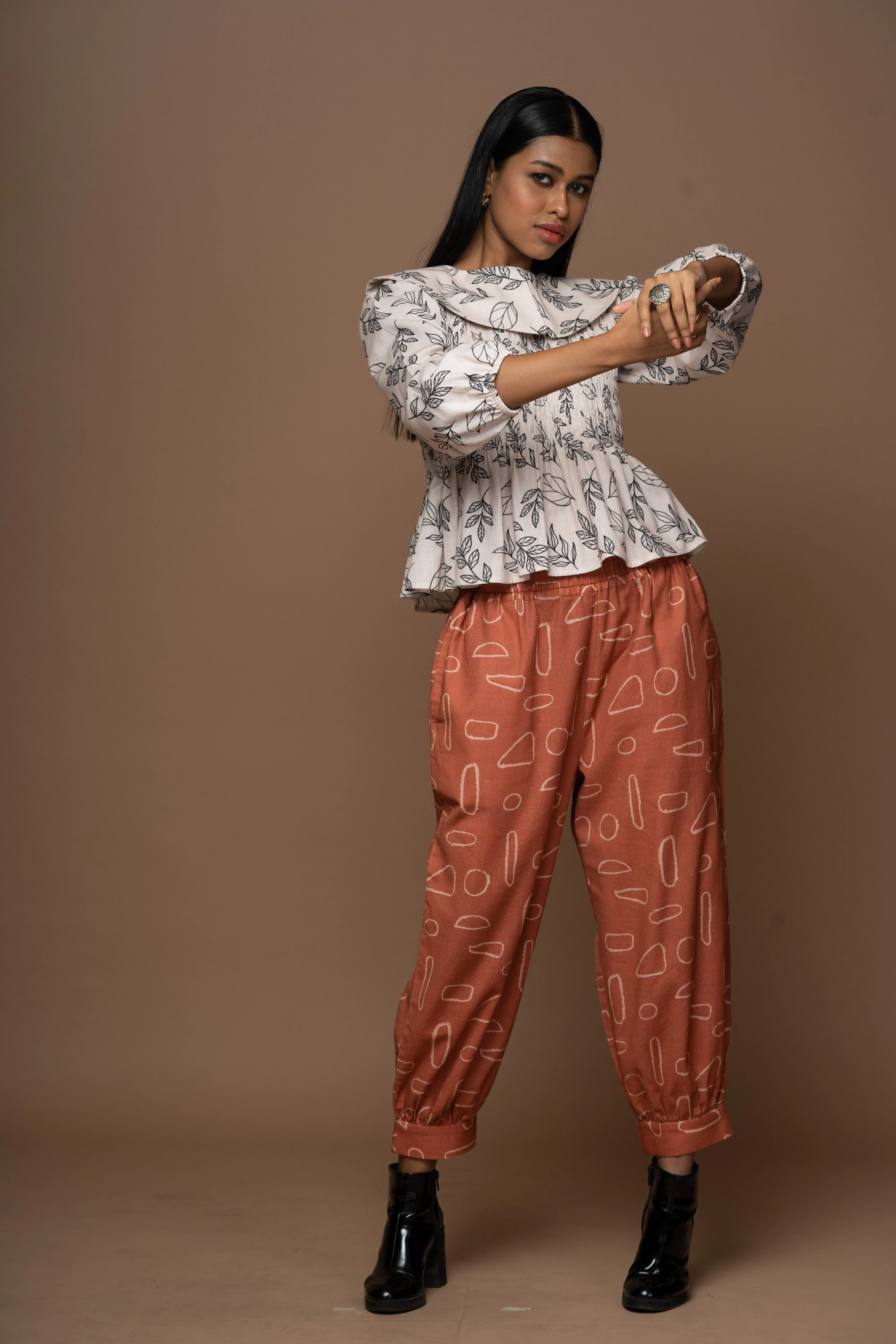 Breezy Billowy Pants in Mystery Pattern
