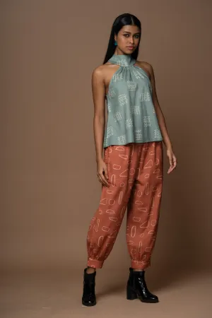 Breezy Billowy Pants in Mystery Pattern
